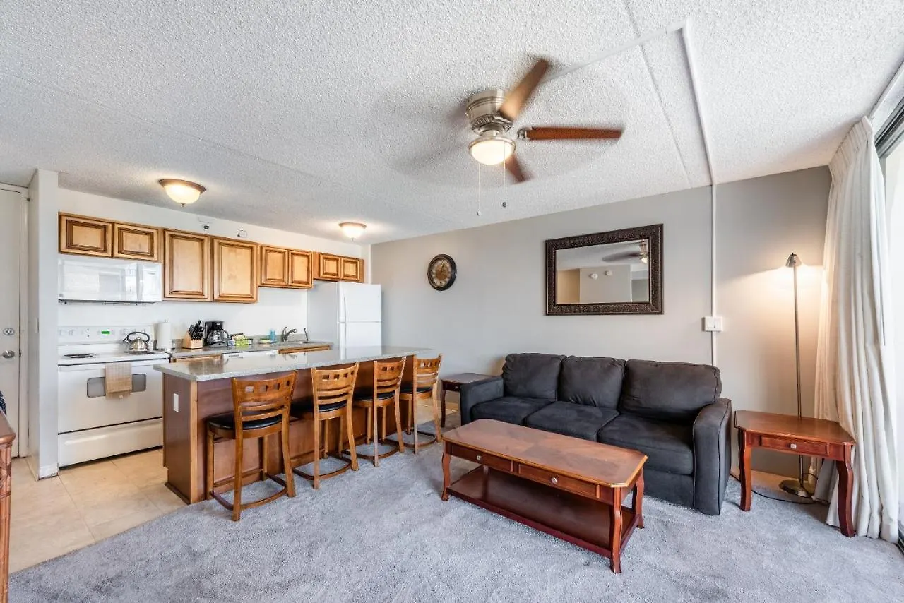 Waikiki Banyan High Level Condo With Private Lanai Condo Honolulu 0*,  United States