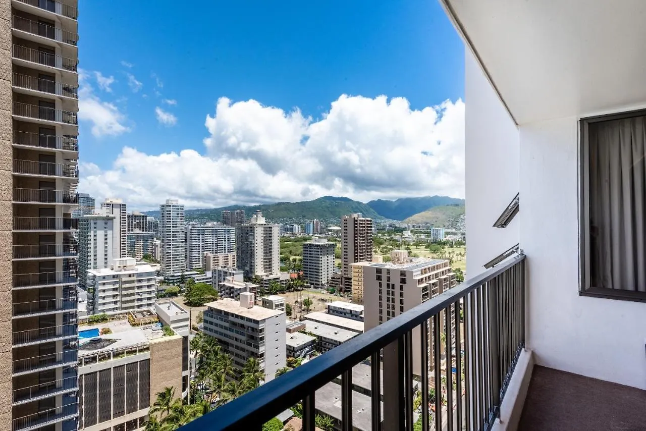 Waikiki Banyan High Level Condo With Private Lanai Condo Honolulu United States