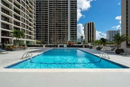 Apartment Waikiki Banyan High Level Condo With Private Lanai Condo Honolulu